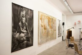 Saturnalia III, 2016, exhibition view