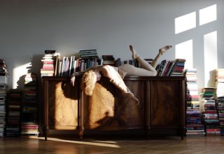 Rita Nowak, Ex Libris, 2010, C-Print kaschiert und gerahmt, 70 x 110 cm, Auflage 5, Foto © Rita Nowak, 2010