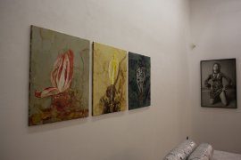 Saturnalia III, 2016, exhibition view