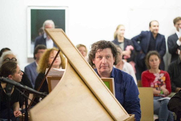 KKK Nr, 5, Konzert, Michael Mautner at the Cembalo, photo © Stephanie Weinhappel, 2015