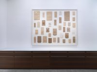 Joseph Beuys - Wirtschaftswerte, Installation view Konzett Gallery 2019, photo: Sandro E.E. Zanzinger