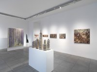 Installation view_WIR TRETEN ZURÜCK_Konzett Gallery_2019; photo: Sandro E.E. Zanzinger