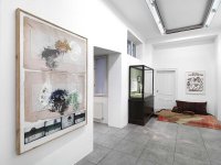 Exhibition view, Saturnalia 2017, showroom, Rudolf Polanszky, Otto Muehl, photo © Sandro Zanzinger 2017