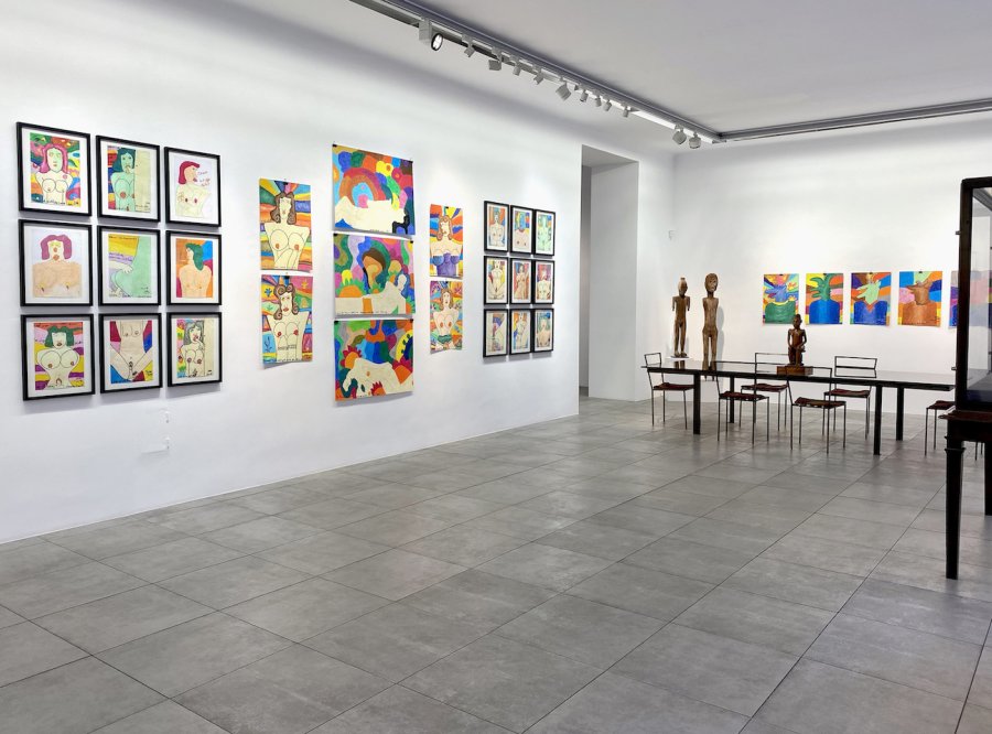 MARTIN KASTNER / WAS IST DAS / Ausstellungsansicht
