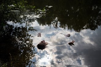 Rita Nowak, Im Auge des Planeten, 2015, Giclée Print, 60 x 90 cm, Auflage 5, Foto © Rita Nowak, 2009