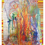 Padhi Frieberger, Jedes Kunstwerk muss als ein Stück aus dem Leben eines Menschen angesehen werden, 2000, Mixed media on canvas, 250 x 200 cm