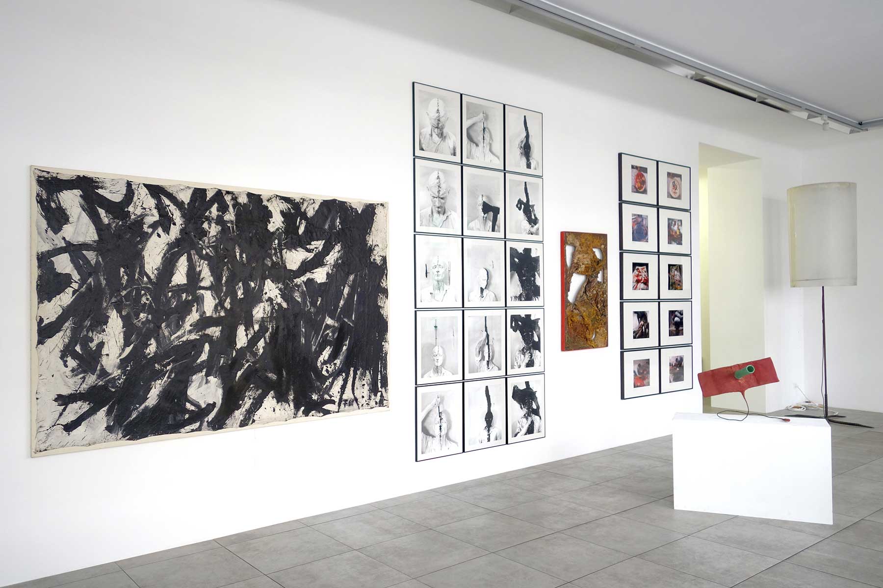 Exhibition view, Austrian Masters, Konzett Gallery 2017