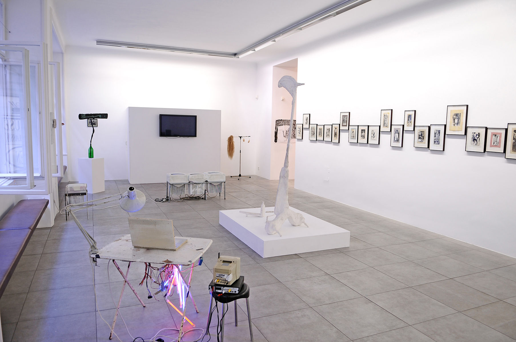Ausstellungsansicht Galerie Konzett, 2011